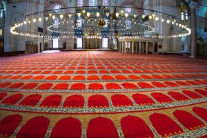 stefano majno istanbul turkey ramazan taksim square prayers rug.JPG